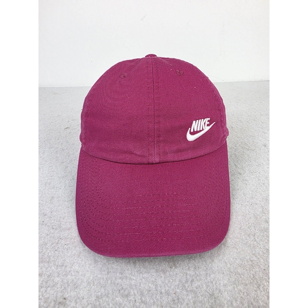 Nike Strapback Pink Heritage86 Hat Embroidered Swoosh Logo